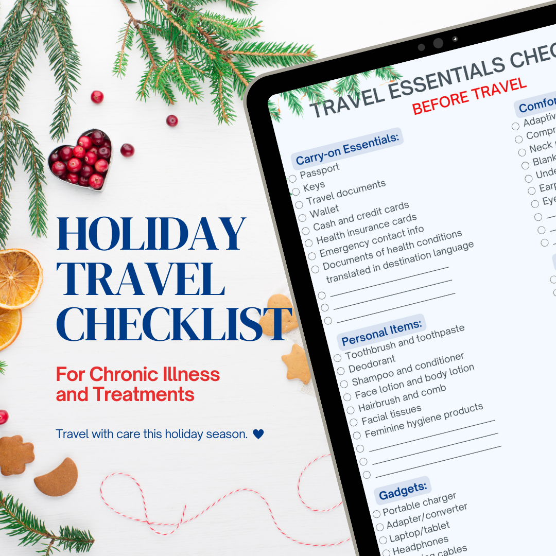 Holiday Travel Checklist: Chronic Illness and Treatment