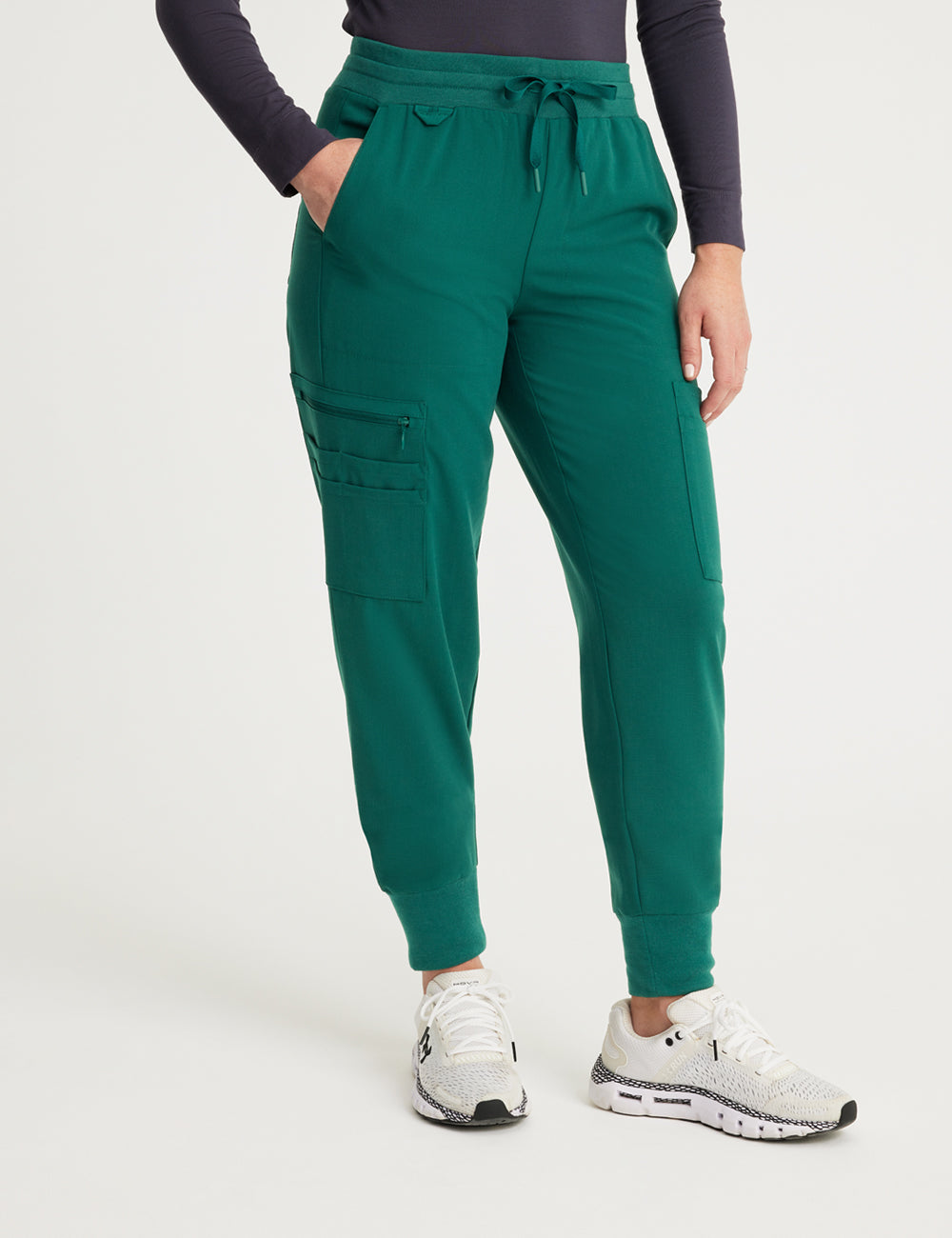 Womens Scrubs Set with Jogger Pants