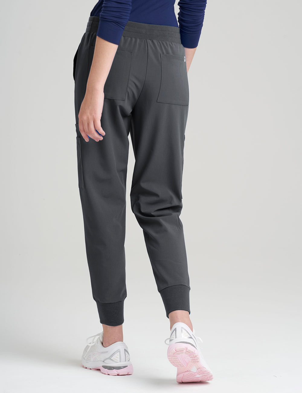 Balance Pocket Joggers for Tall Women in Bright Navy